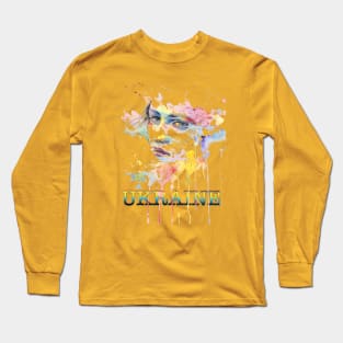 Ukrainian tears Long Sleeve T-Shirt